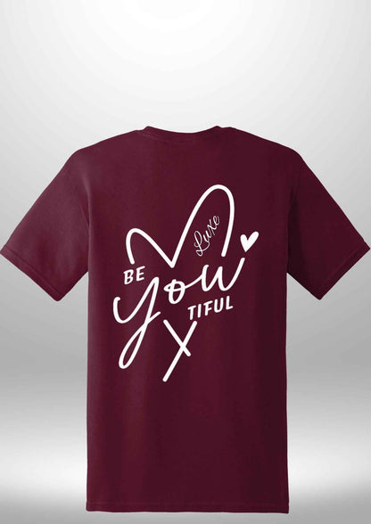 "BeYOUtiful" Luxe T-Shirt - Luxe Custom Designer