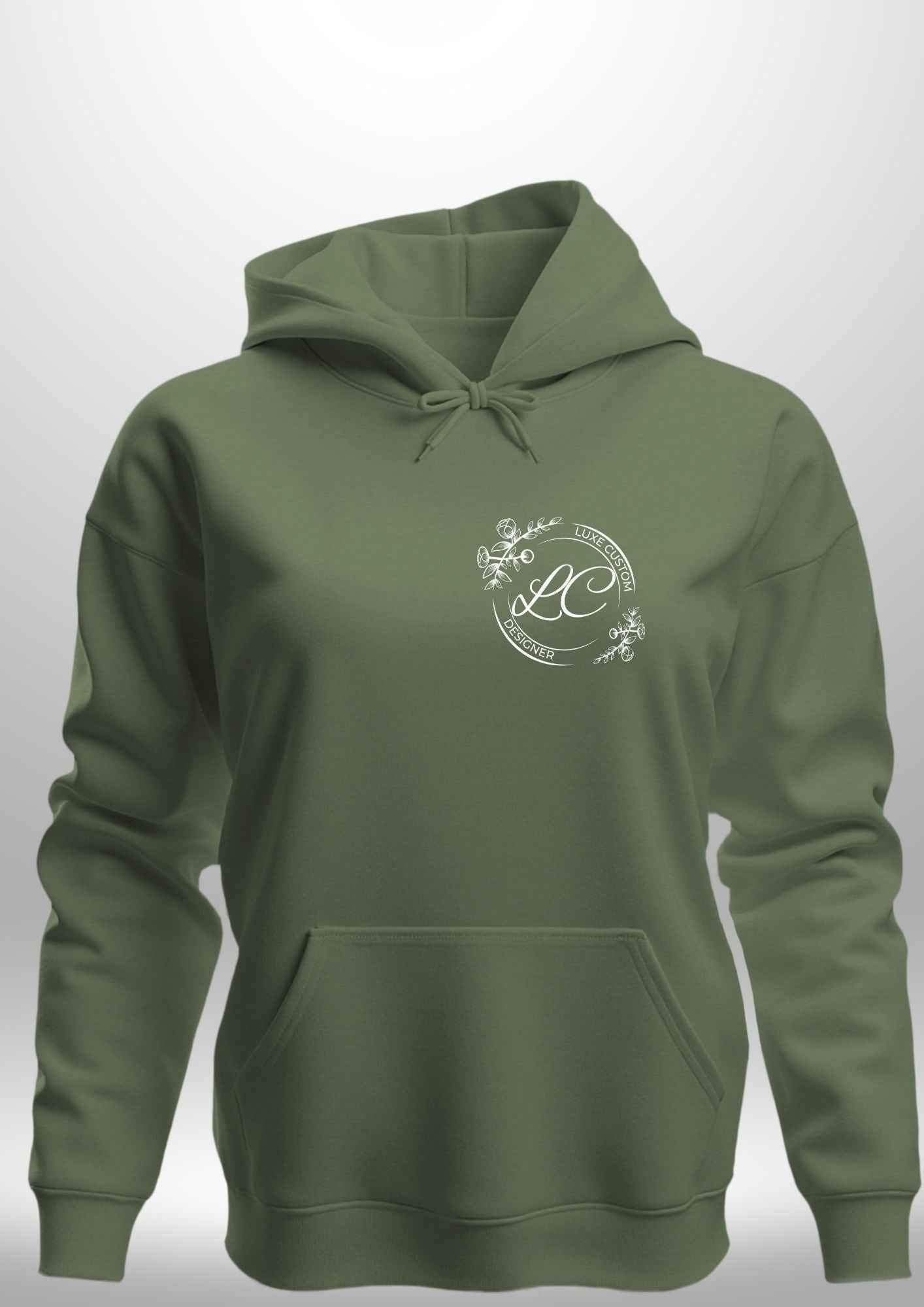 "NO FEAR" Luxe Hoodie - Luxe Custom Designer