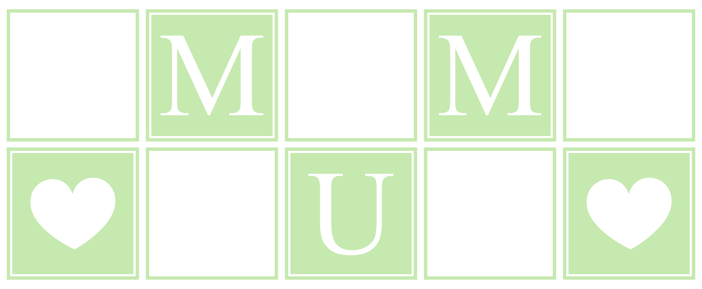 MUM Panel Photo Mug - Luxe Custom Designer