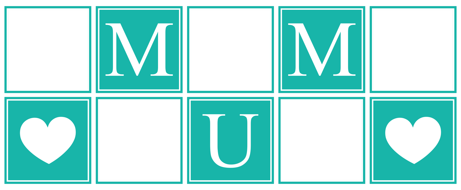 MUM Panel Photo Mug - Luxe Custom Designer