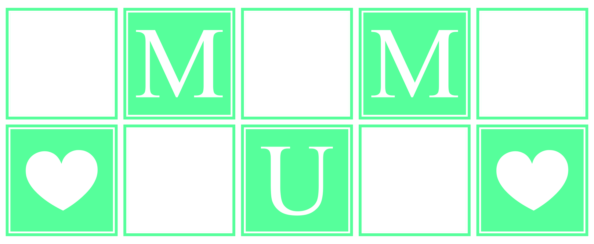 MUM Panel Photo Mug - Luxe Custom Designer