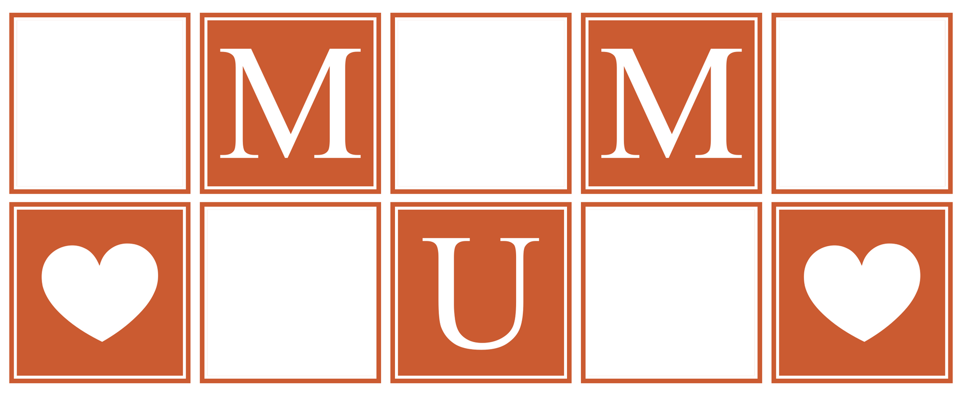 MUM Panel Photo Mug - Luxe Custom Designer