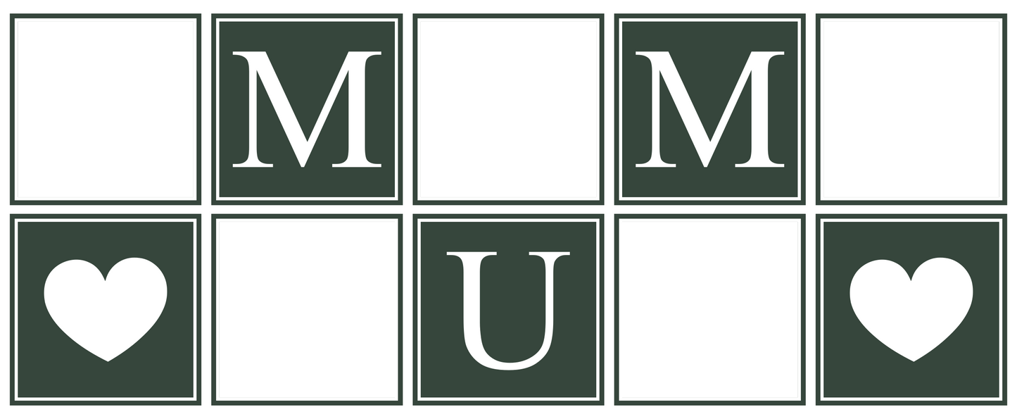 MUM Panel Photo Mug - Luxe Custom Designer