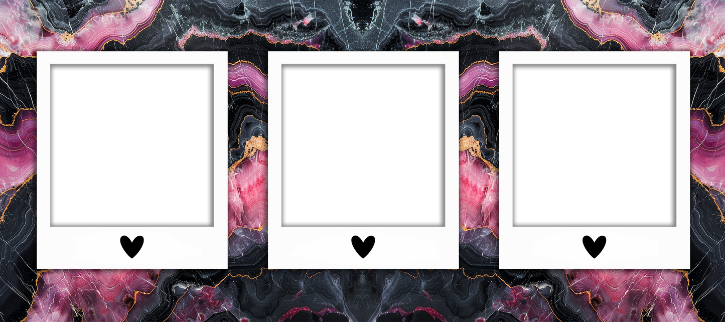 Marble Effect 3 Image Mug - Luxe Custom Designer