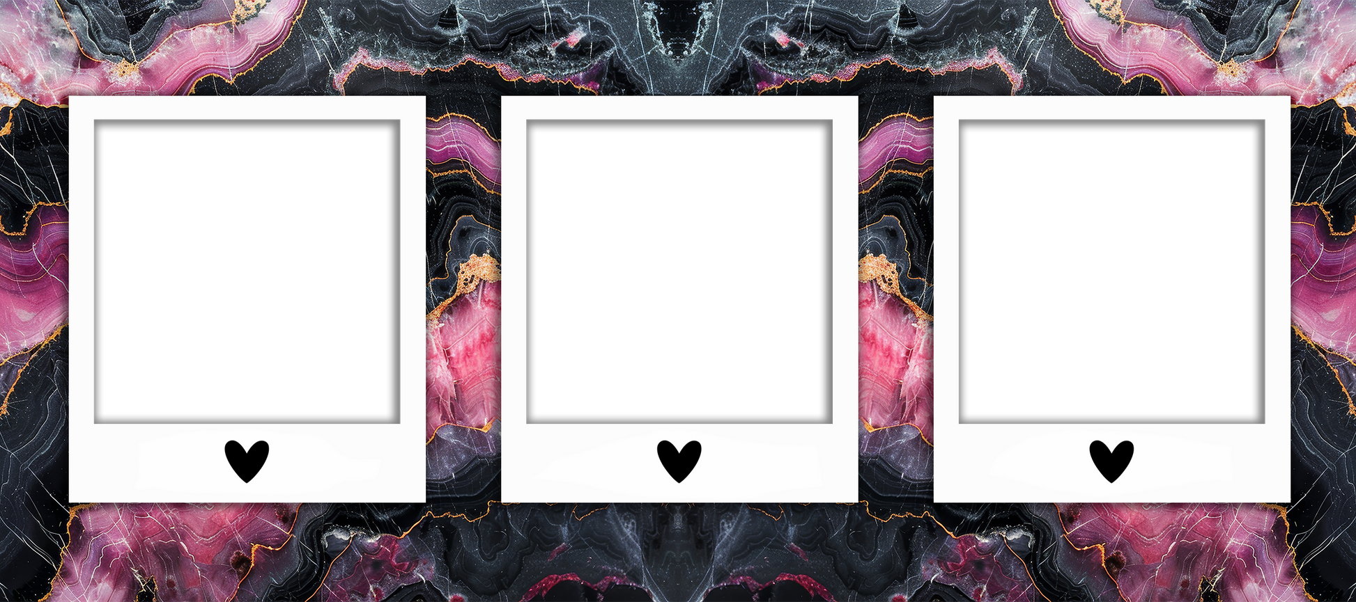 Marble Effect 3 Image Mug - Luxe Custom Designer