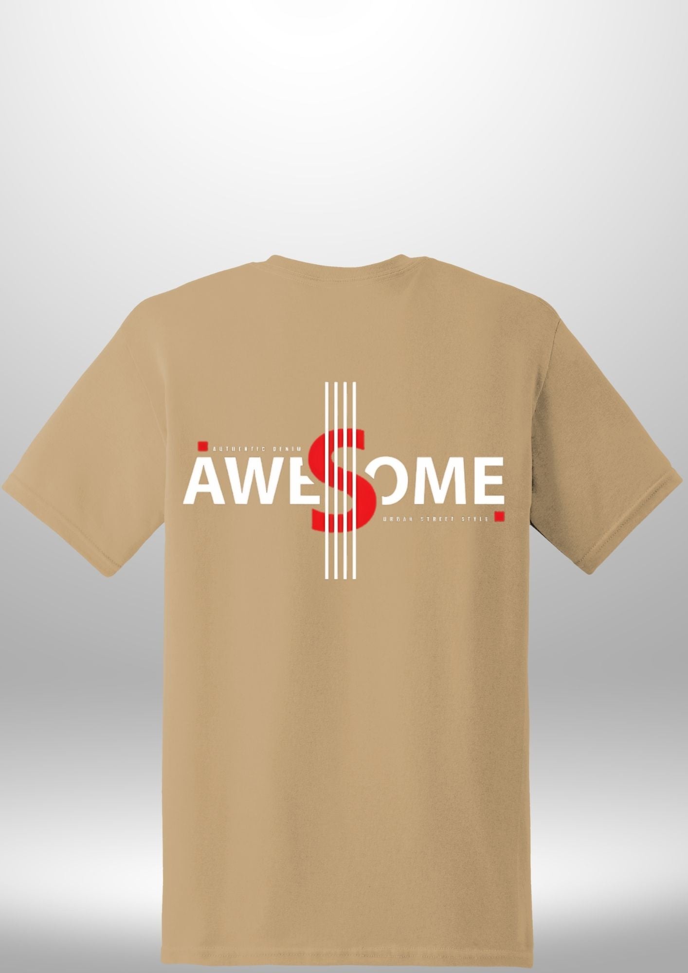 Luxe Custom "AWESOME" T-Shirt - Luxe Custom Designer