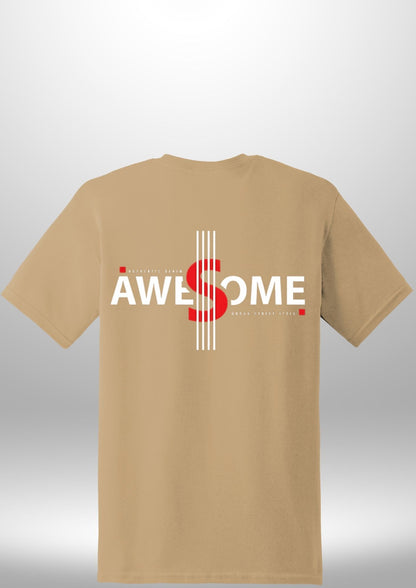Luxe Custom "AWESOME" T-Shirt - Luxe Custom Designer