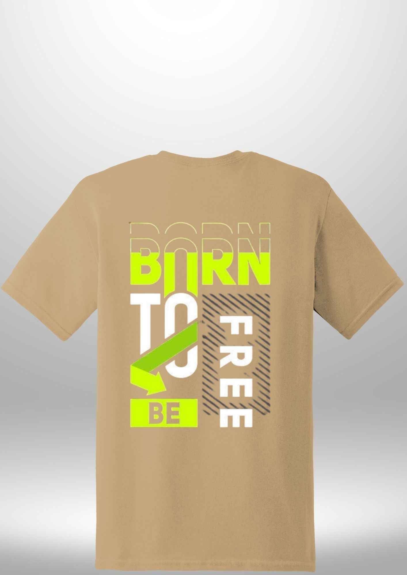 Born To Be Free T-Shirt - Luxe Custom Designer