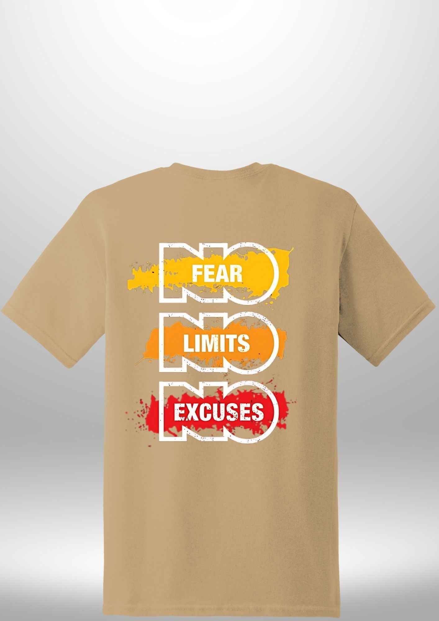 "NO FEAR" Luxe T-Shirt - Luxe Custom Designer