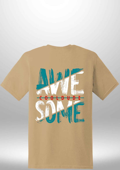 "AWESOME" Luxe T-Shirt - Luxe Custom Designer
