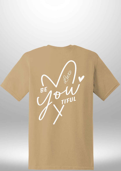 "BeYOUtiful" Luxe T-Shirt - Luxe Custom Designer