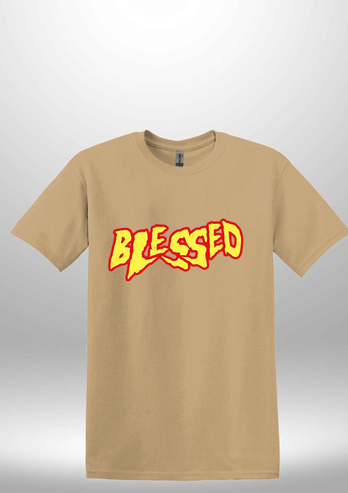 "Blessed" Luxe T-Shirt - Luxe Custom Designer