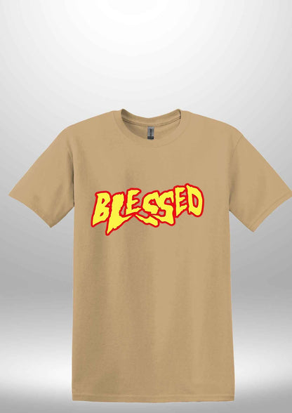 "Blessed" Luxe T-Shirt - Luxe Custom Designer