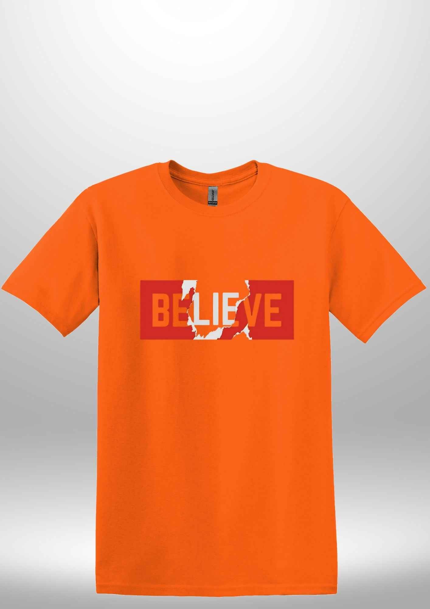 "Believe" Luxe T-shirt - Luxe Custom Designer