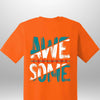"AWESOME" Luxe T-Shirt - Luxe Custom Designer