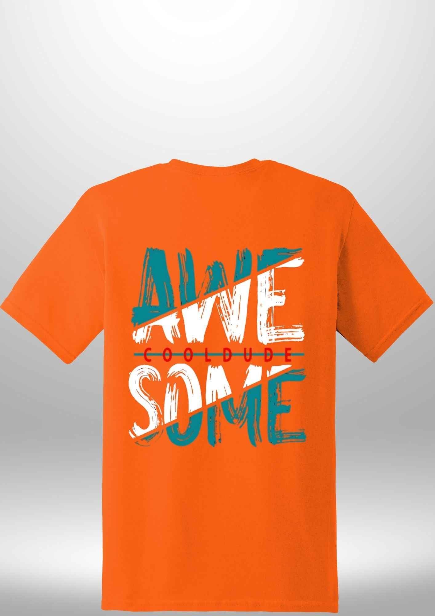 "AWESOME" Luxe T-Shirt - Luxe Custom Designer