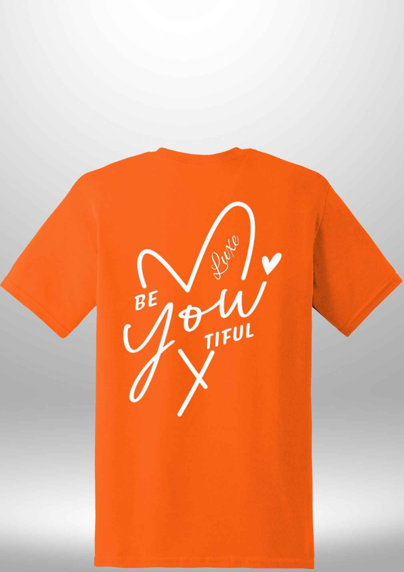 "BeYOUtiful" Luxe T-Shirt - Luxe Custom Designer