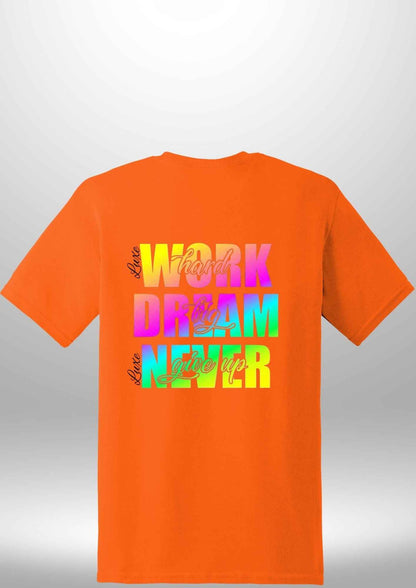 Work Hard Luxe T-Shirt - Luxe Custom Designer