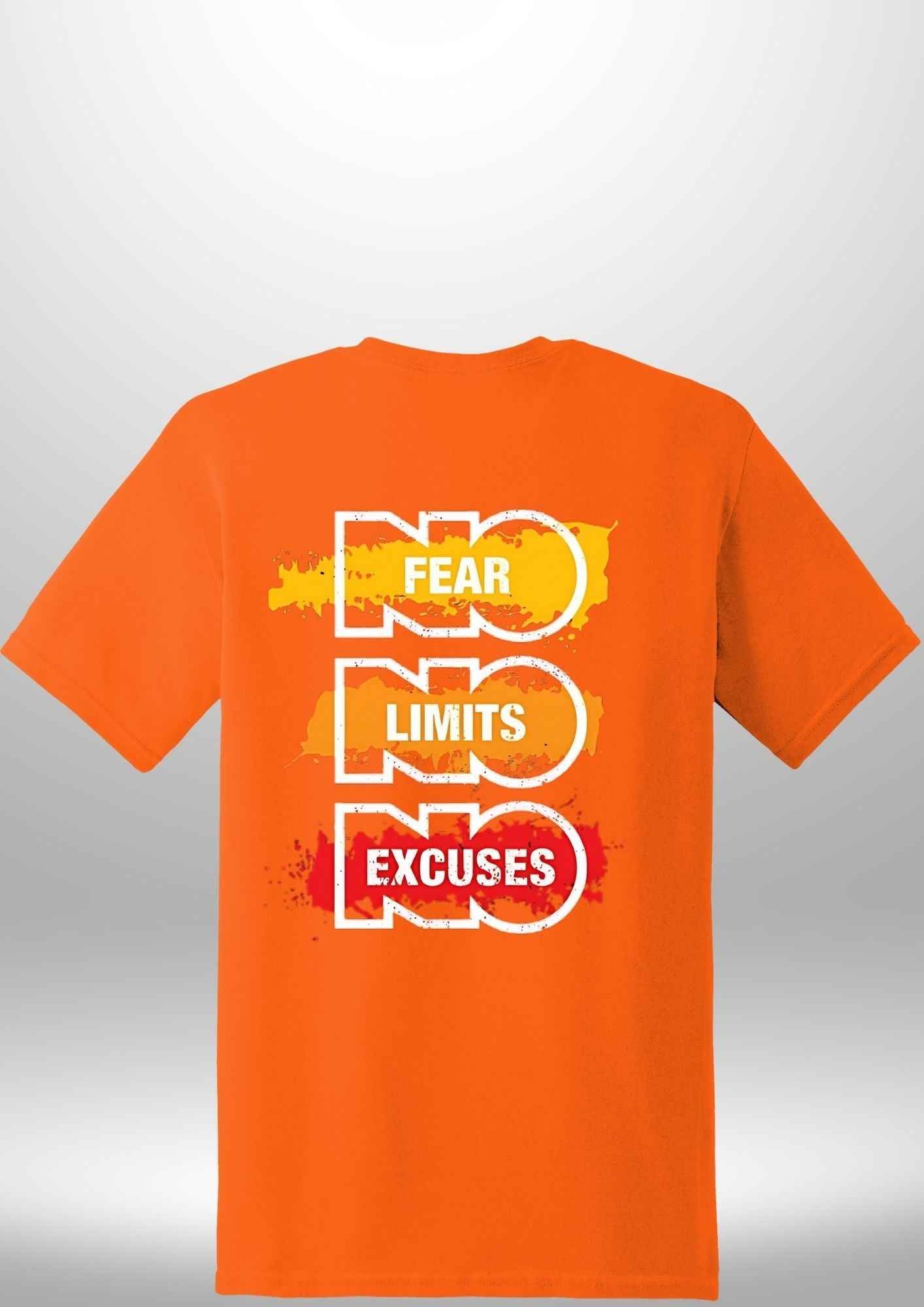 "NO FEAR" Luxe T-Shirt - Luxe Custom Designer