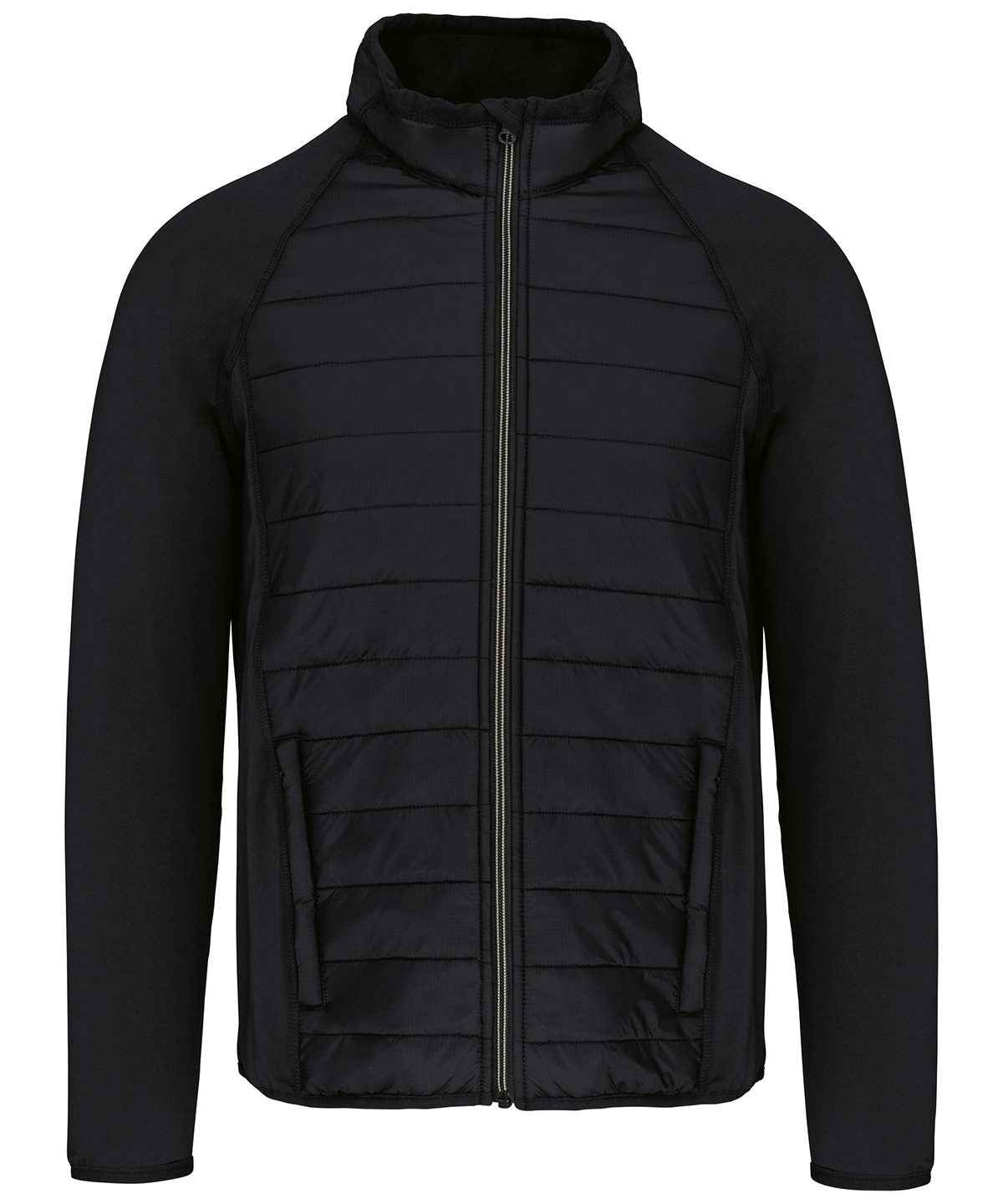 Dual-fabric sports jacket
