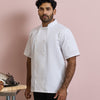 Short sleeve chef’s jacket