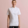 Women's short sleeve chef's jacket