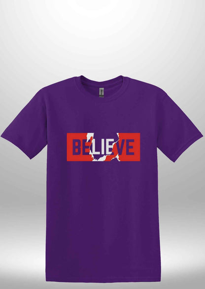 "Believe" Luxe T-shirt - Luxe Custom Designer