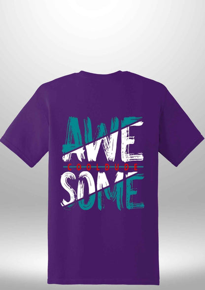"AWESOME" Luxe T-Shirt - Luxe Custom Designer