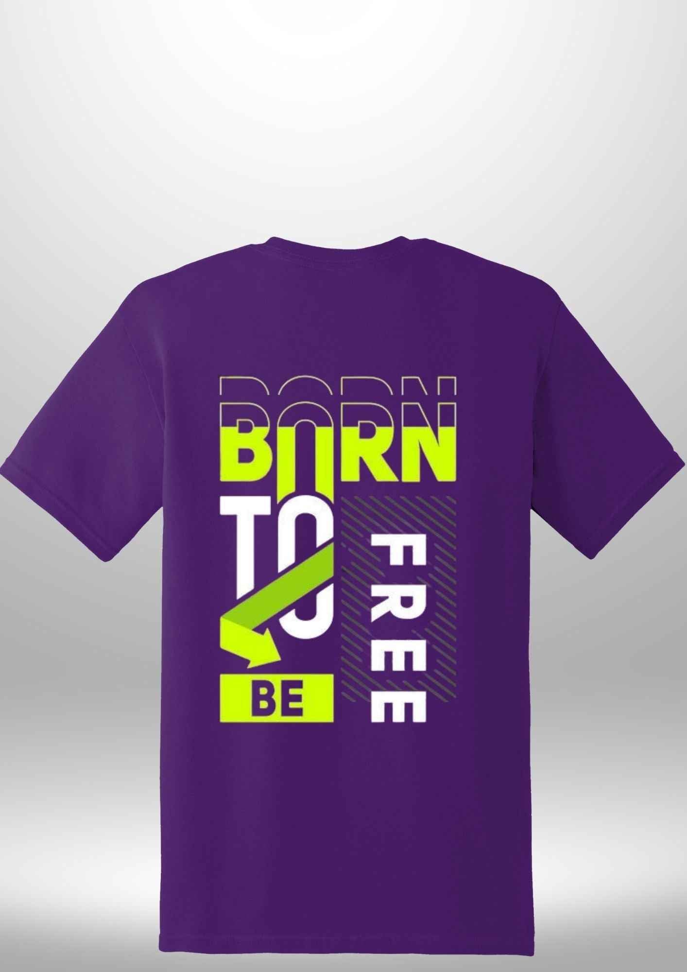 Born To Be Free T-Shirt - Luxe Custom Designer