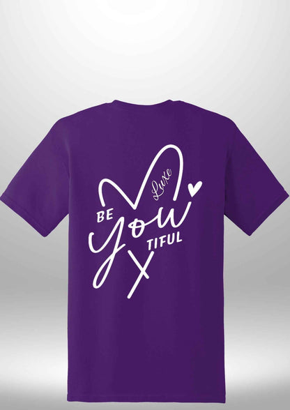 "BeYOUtiful" Luxe T-Shirt - Luxe Custom Designer