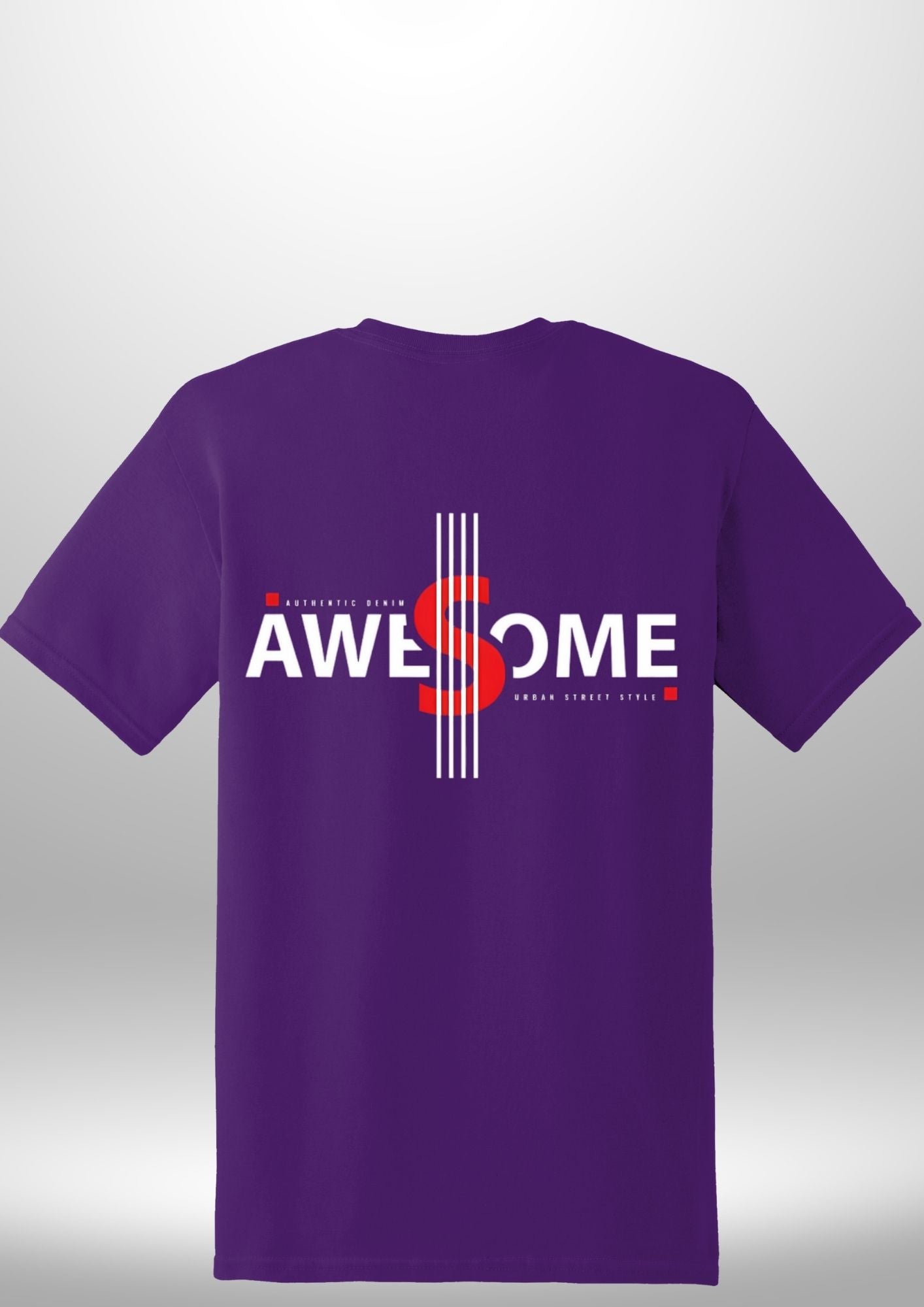 Luxe Custom "AWESOME" T-Shirt - Luxe Custom Designer