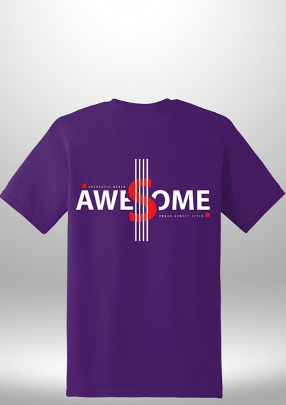 Luxe Custom "AWESOME" T-Shirt - Luxe Custom Designer