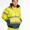 Hi-vis contrast bomber jacket (C465)