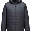 Professional hooded insulated baffle jacket (S608)