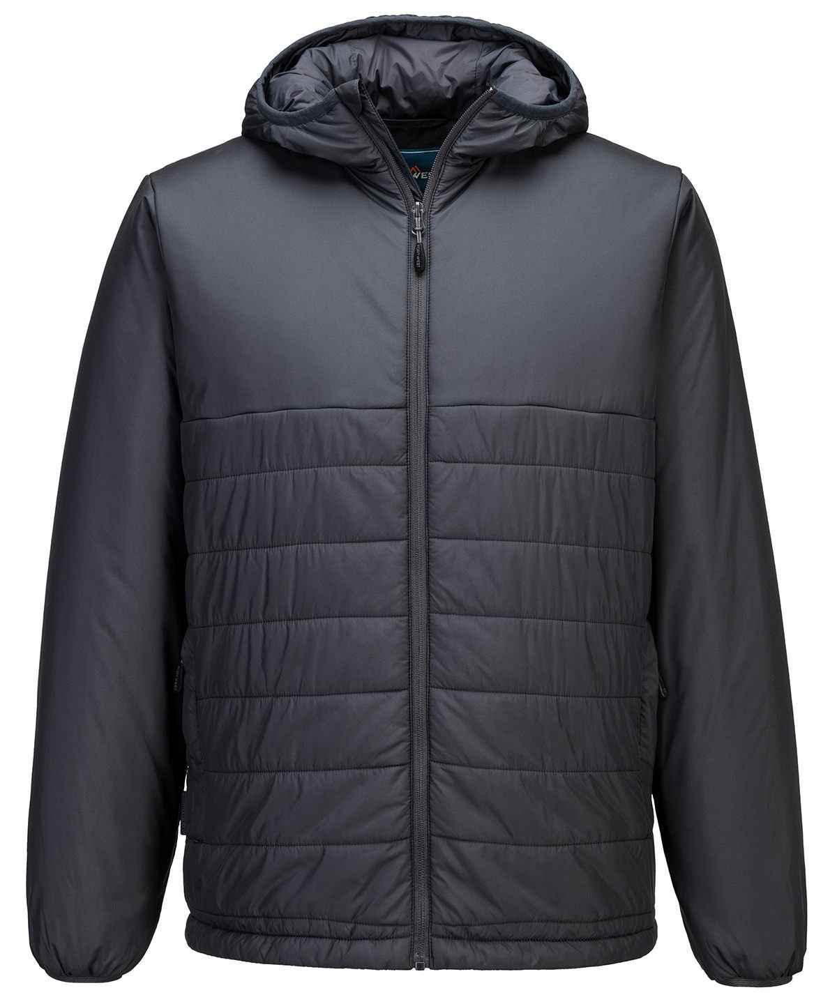 Professional hooded insulated baffle jacket (S608)