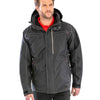 Denim texture rugged jacket