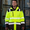 Printable softshell safety coat