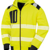 Recycled robust zipped safety hoodie