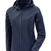 Women’s recycled 3-layer printable hooded softshell