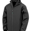 Recycled 3-layer printable hooded softshell