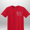 Red "Believe In Yourself" Luxe T-Shirt - Luxe Custom Designer