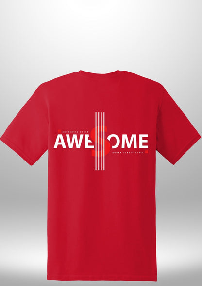 Luxe Custom "AWESOME" T-Shirt - Luxe Custom Designer