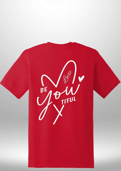 "BeYOUtiful" Luxe T-Shirt - Luxe Custom Designer