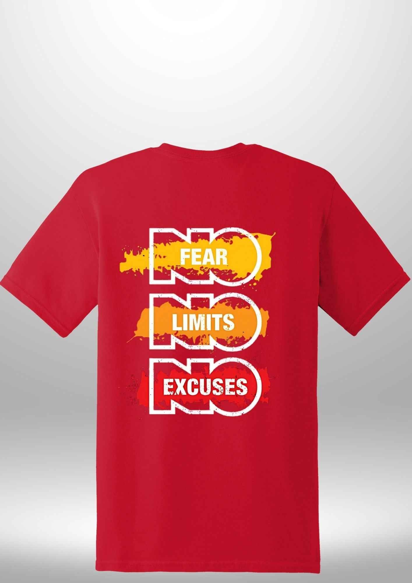 "NO FEAR" Luxe T-Shirt - Luxe Custom Designer