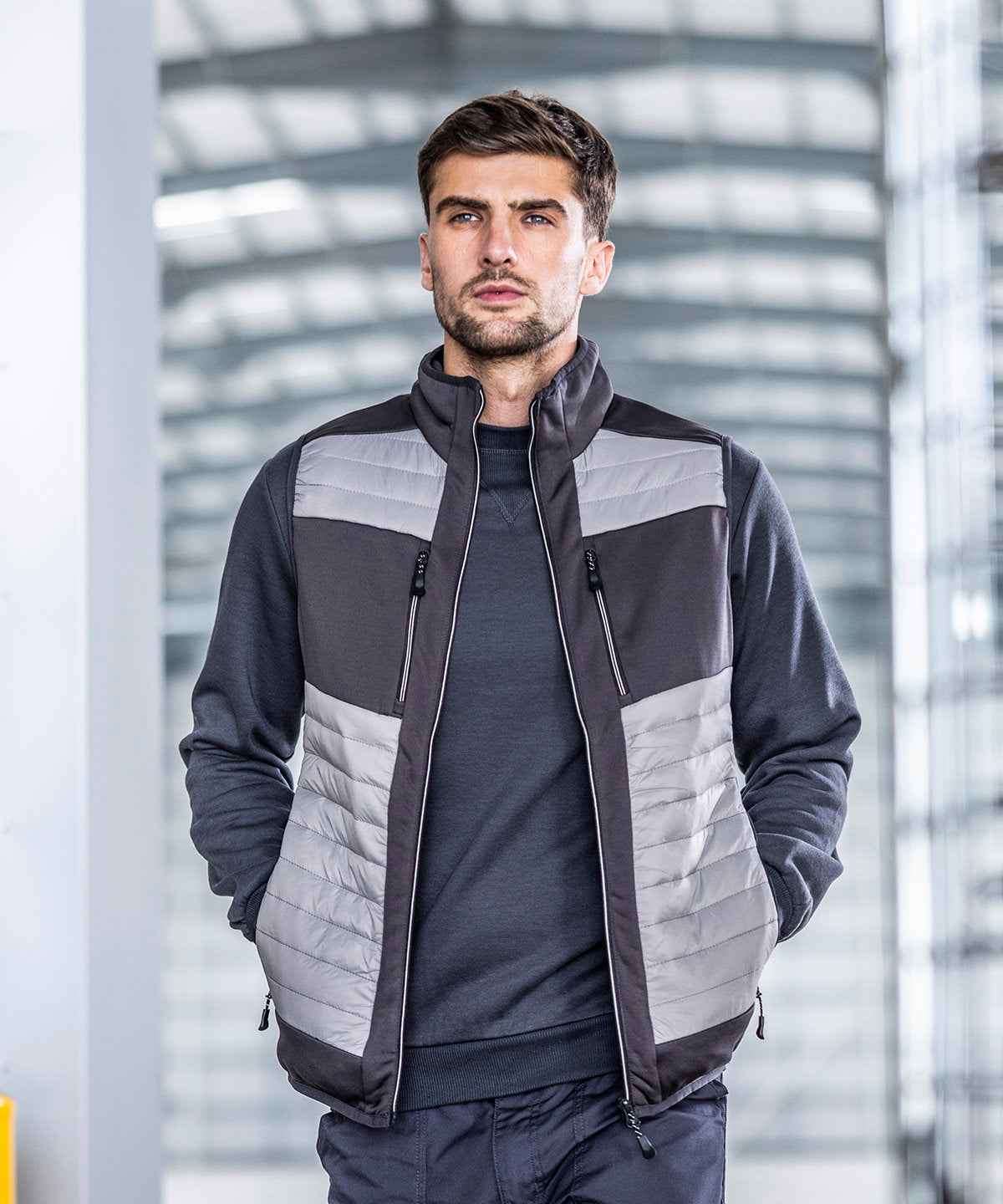 E-Volve unisex thermal hybrid bodywarmer