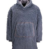 The Ribbon oversized cosy reversible shaggy sherpa hoodie