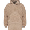 The Ribbon teddy bear fabric hoodie