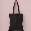 Organic cotton shopper long handle
