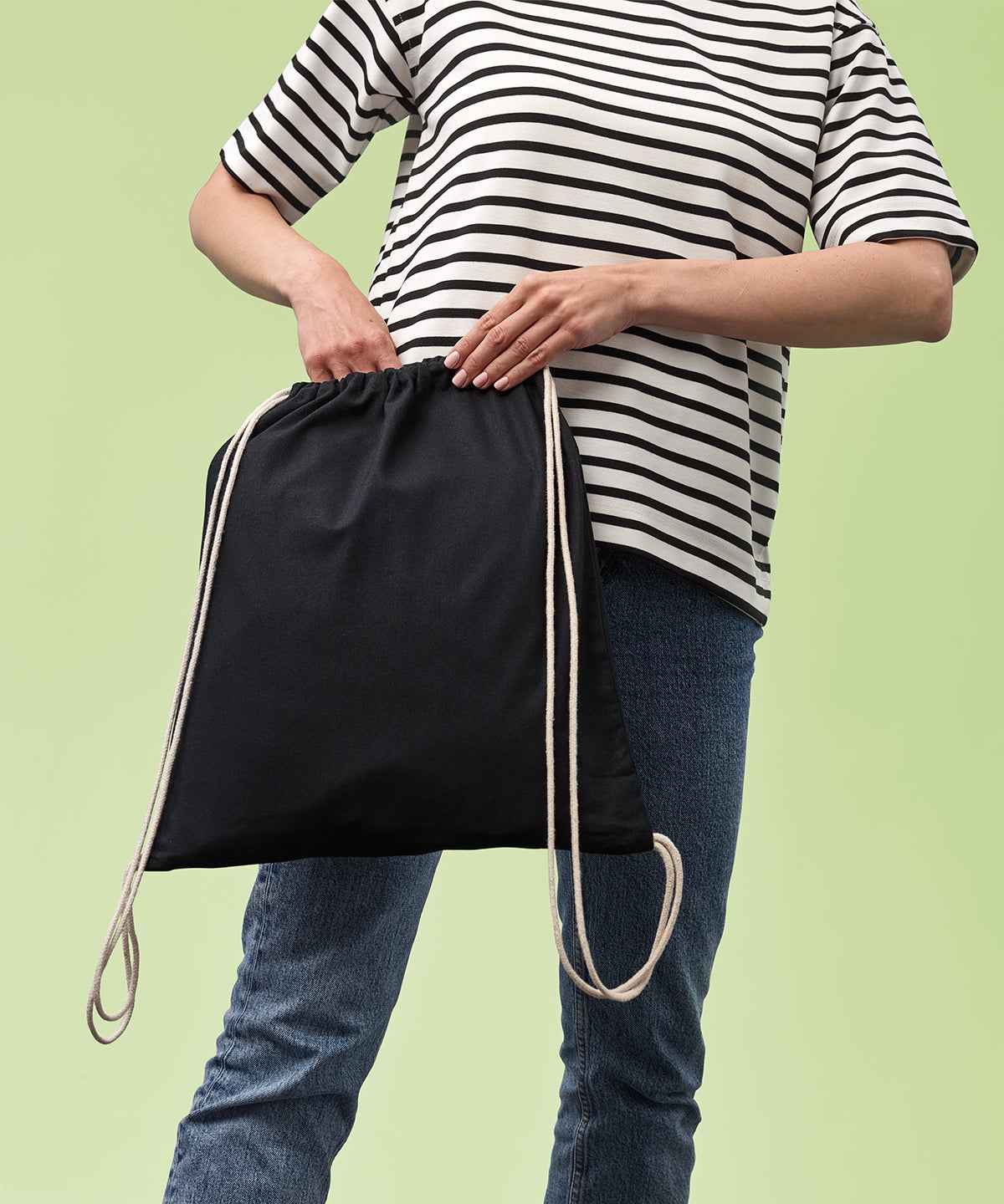 Gymsac with cords
