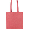 Recycled cotton shopper long handle